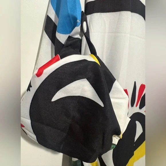 Abstract Art Maxi Dress Size XL - Picture 3 of 4